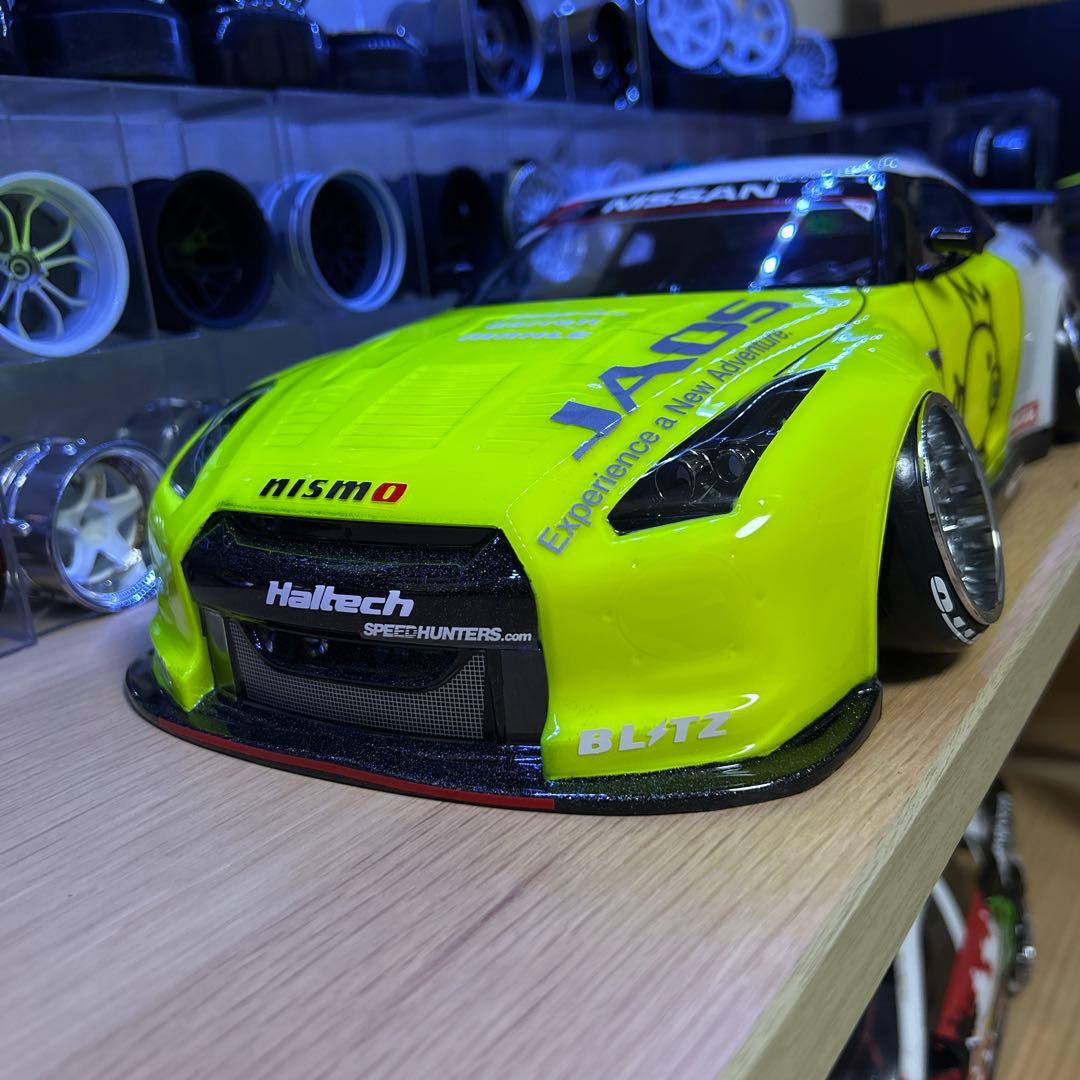 タミヤ日産スカイラインR35GTRボディ