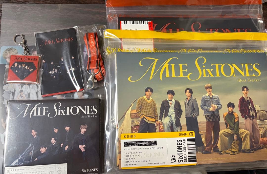 SixTONES MILE SixTONES 初回AB通常盤 セット