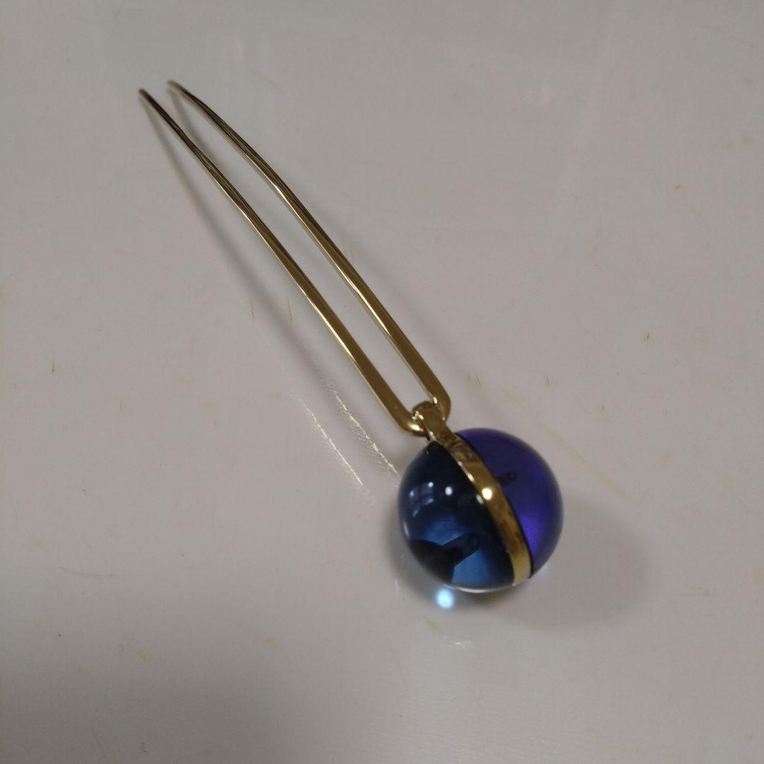 コレットマルーフ　ジェモロジー　オーブ　ヘアピン　サファイア