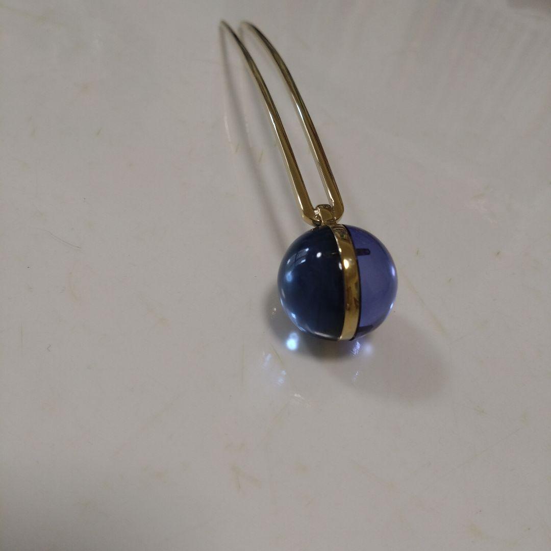 コレットマルーフ　ジェモロジー　オーブ　ヘアピン　サファイア