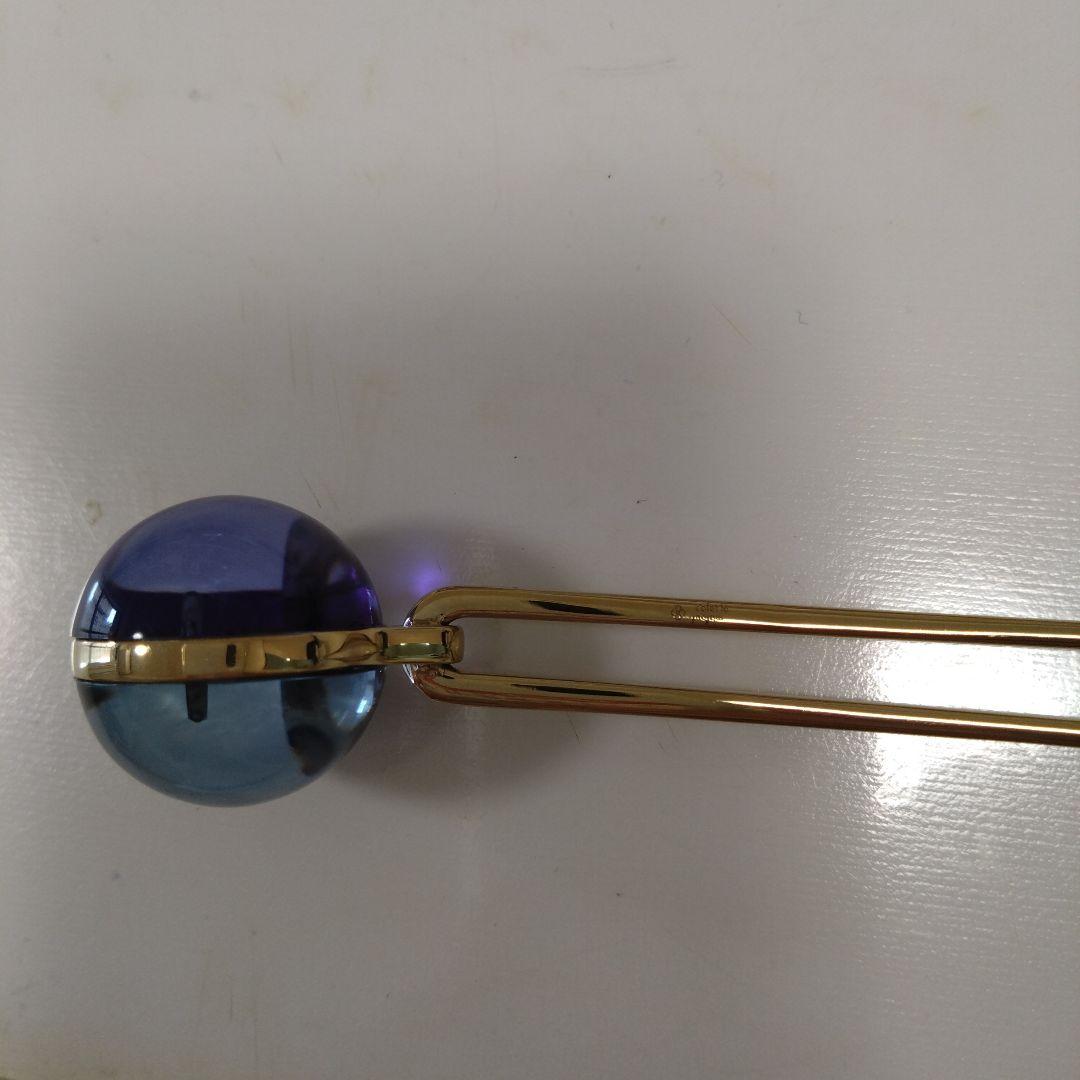 コレットマルーフ　ジェモロジー　オーブ　ヘアピン　サファイア