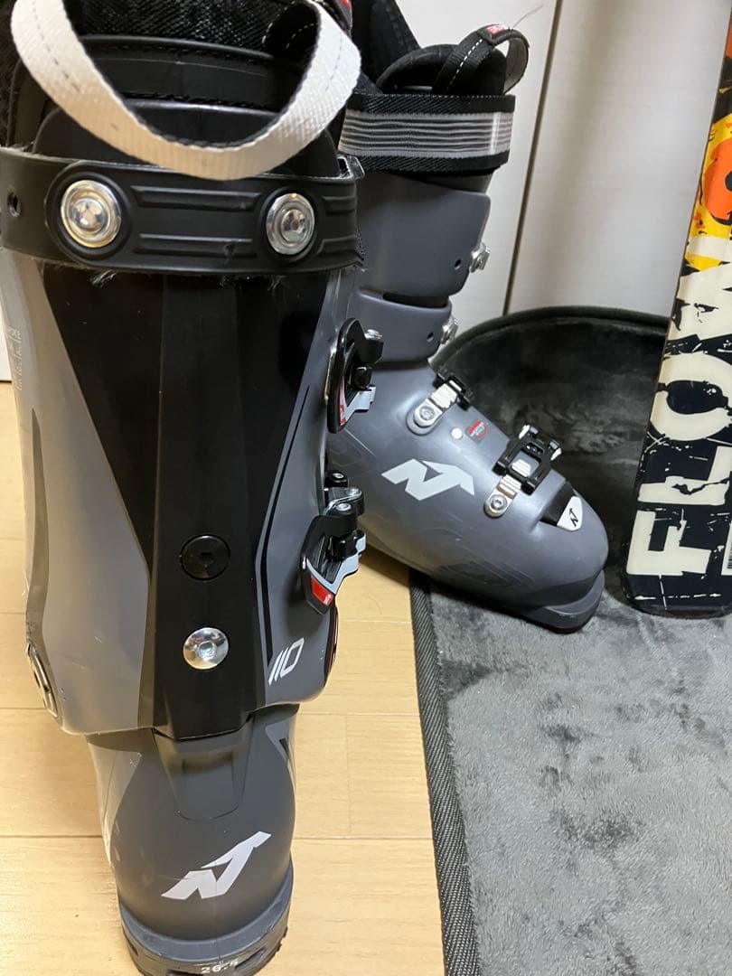 Elan スキーセット 板150㎝　ノルディカ　スピードマシン110