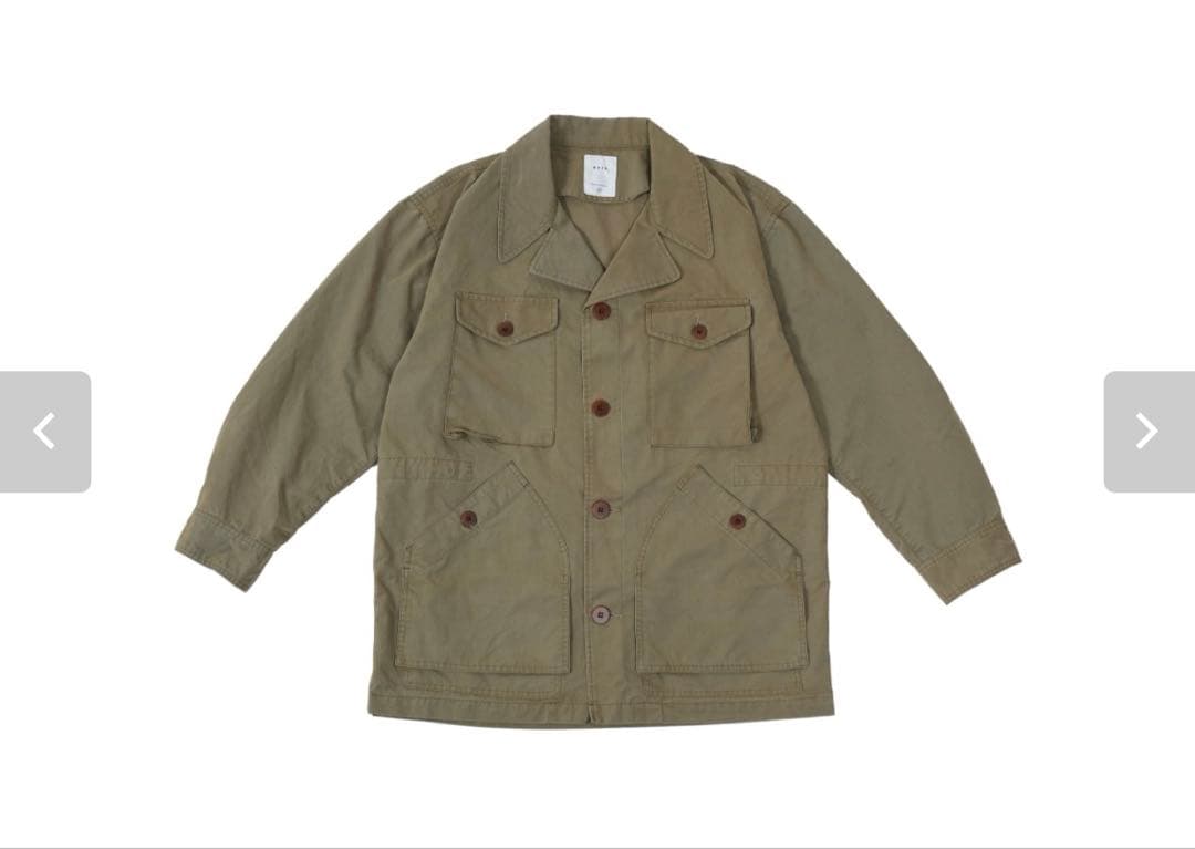 KAJA WIDE SAFARI JACKET サイズ1