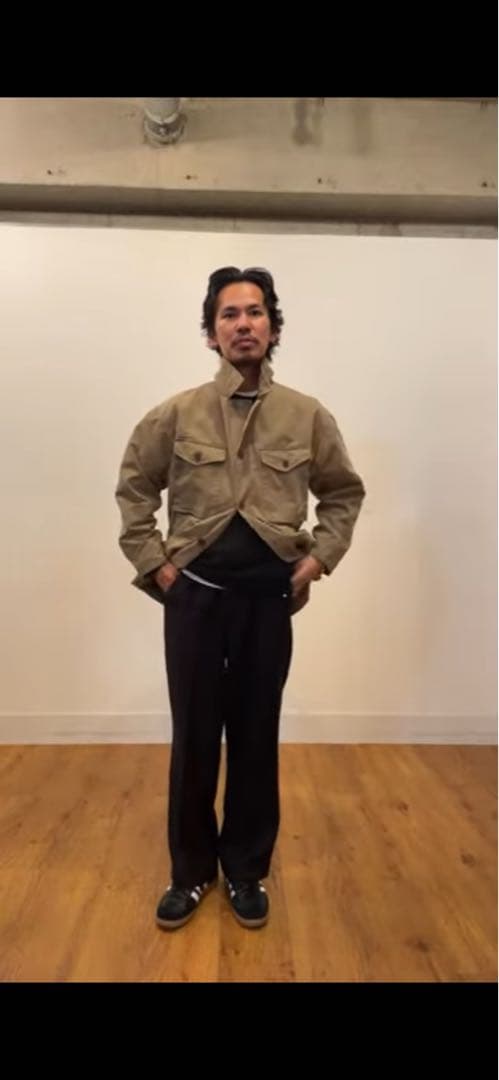 KAJA WIDE SAFARI JACKET サイズ1