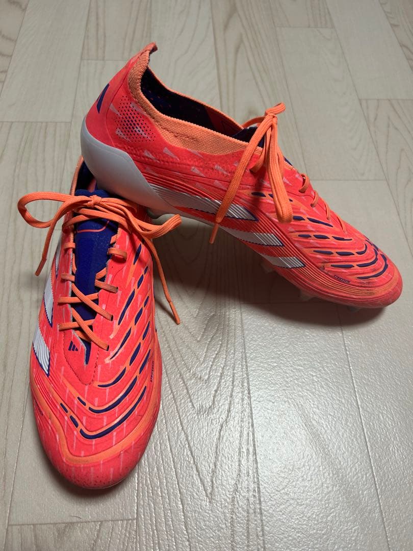 adidas Predator サッカーシューズ スパイク オレンジ27cm