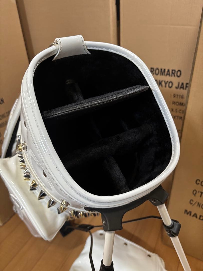 RUSSELUNO ラッセルノ ルチャ　スタンド式 キャディバッグ 6分割 美品