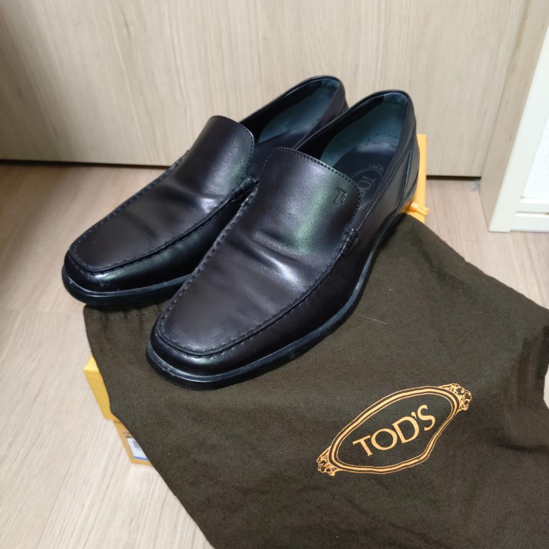 E*Y様 【未使用同等極美品】TOD’S ローファー 27cm 黒 箱付