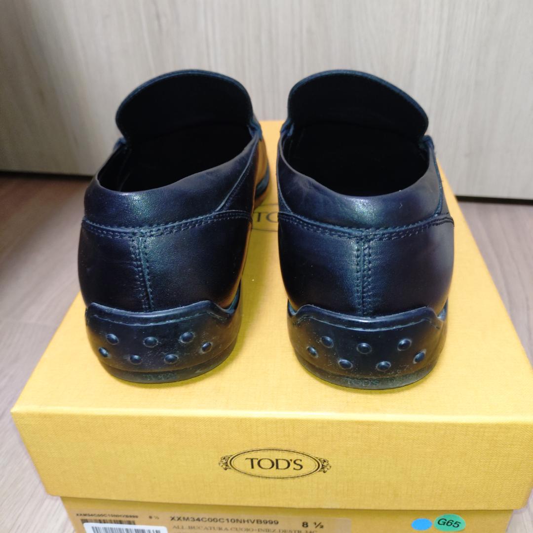 E*Y様 【未使用同等極美品】TOD’S ローファー 27cm 黒 箱付
