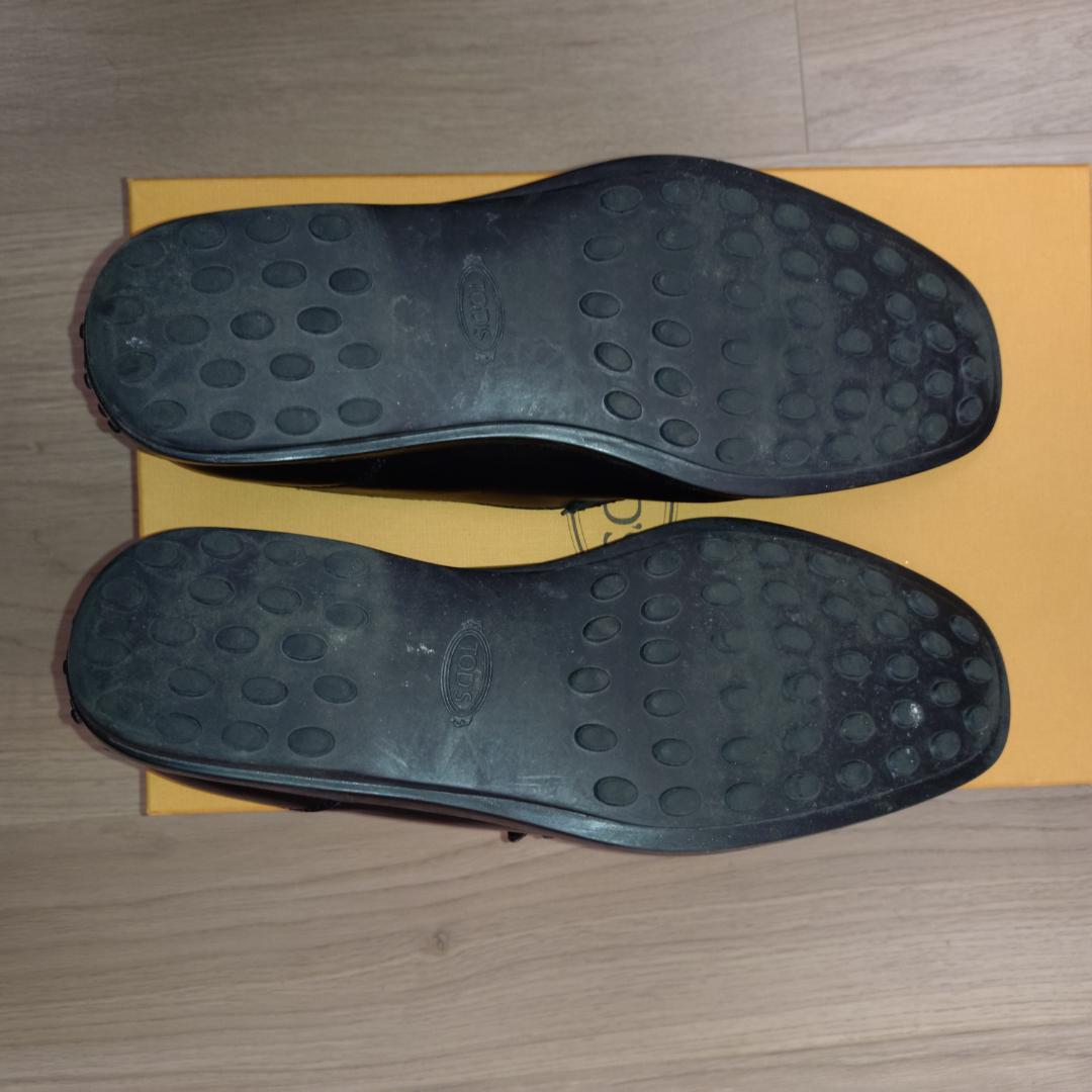 E*Y様 【未使用同等極美品】TOD’S ローファー 27cm 黒 箱付