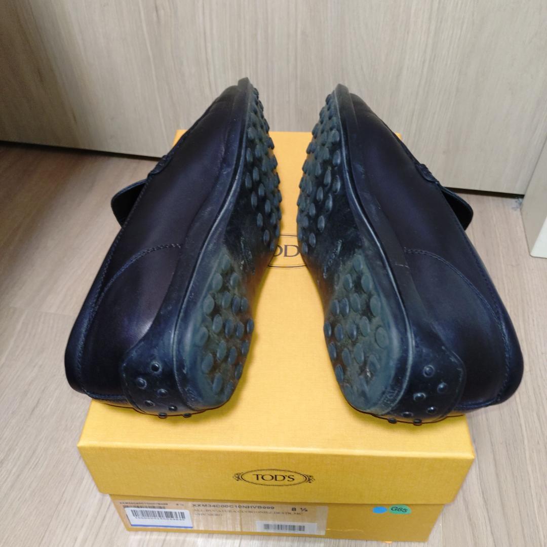 E*Y様 【未使用同等極美品】TOD’S ローファー 27cm 黒 箱付