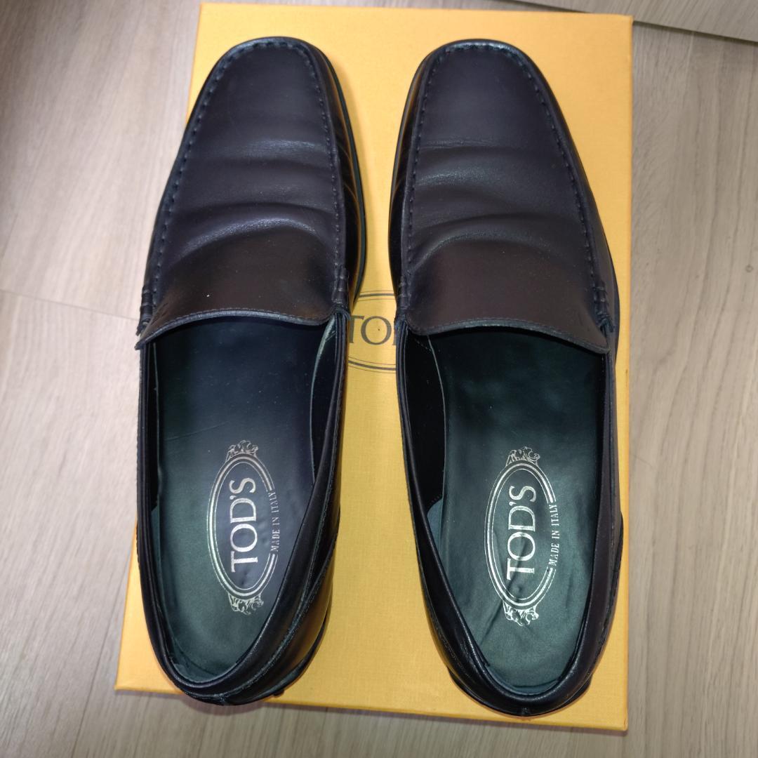 E*Y様 【未使用同等極美品】TOD’S ローファー 27cm 黒 箱付