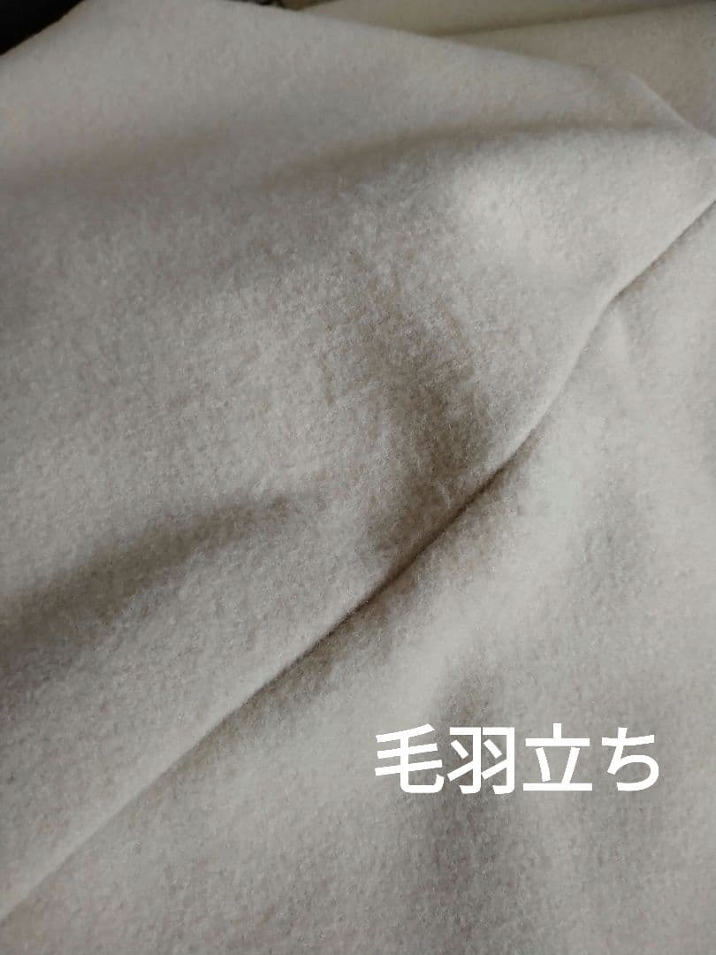 新品未使用　FENNEL　ノーカラー　フレアスリーブ　スプリング　コート　日本製