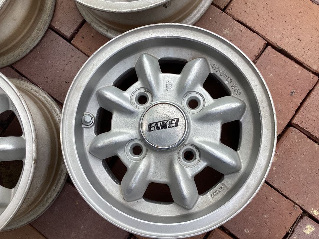 ENKEI マグ　⒋5JX10 PCD100 当時物❗️程度良好　4本セット