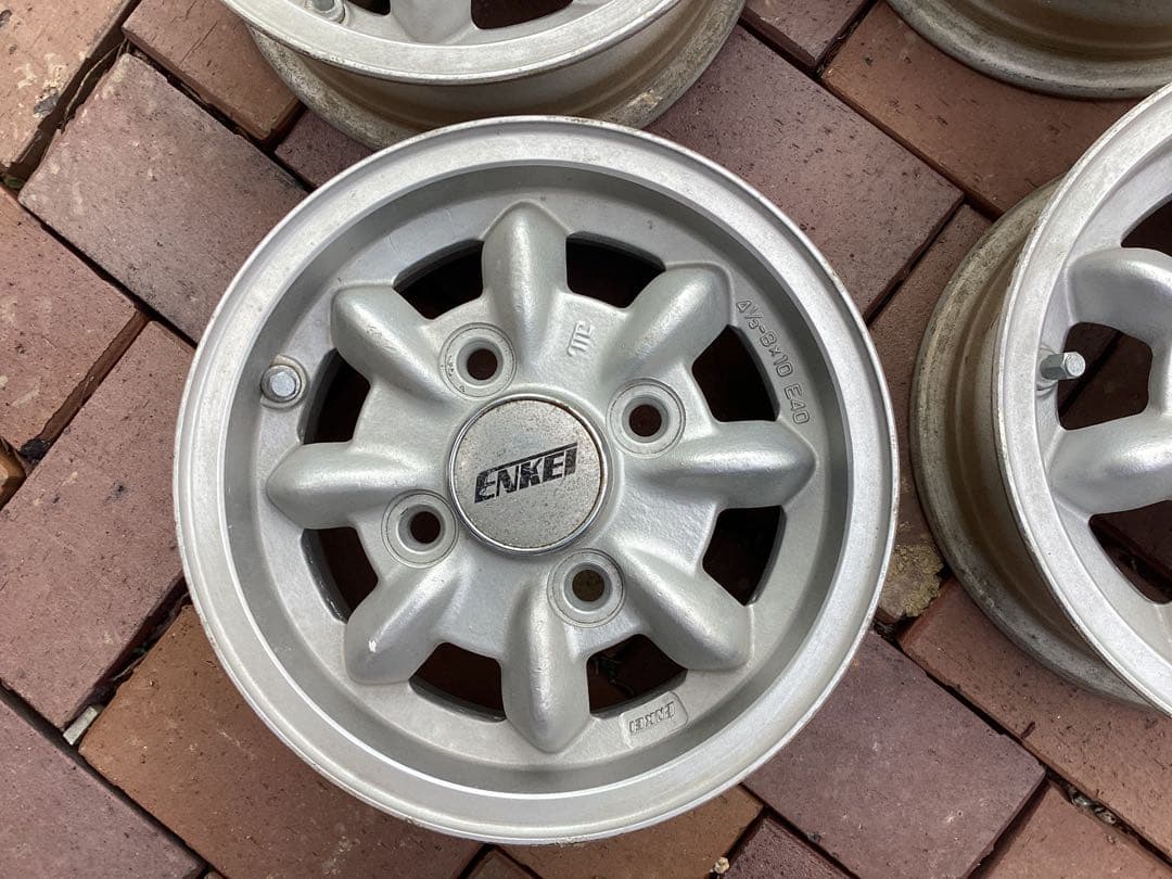 ENKEI マグ　⒋5JX10 PCD100 当時物❗️程度良好　4本セット
