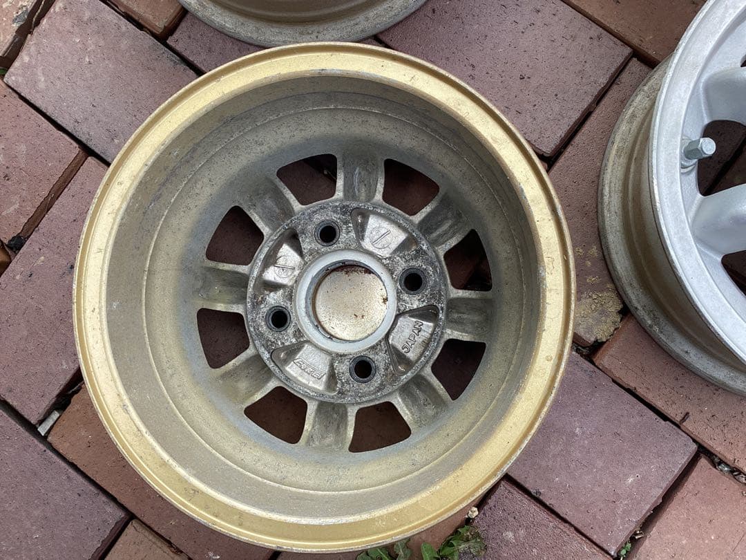 ENKEI マグ　⒋5JX10 PCD100 当時物❗️程度良好　4本セット