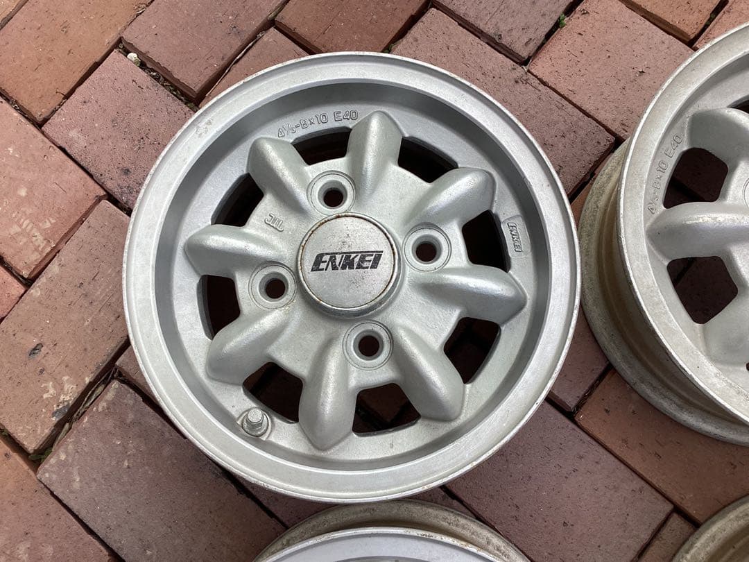 ENKEI マグ　⒋5JX10 PCD100 当時物❗️程度良好　4本セット