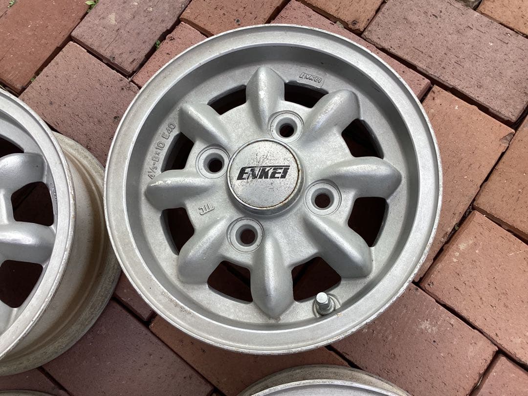 ENKEI マグ　⒋5JX10 PCD100 当時物❗️程度良好　4本セット