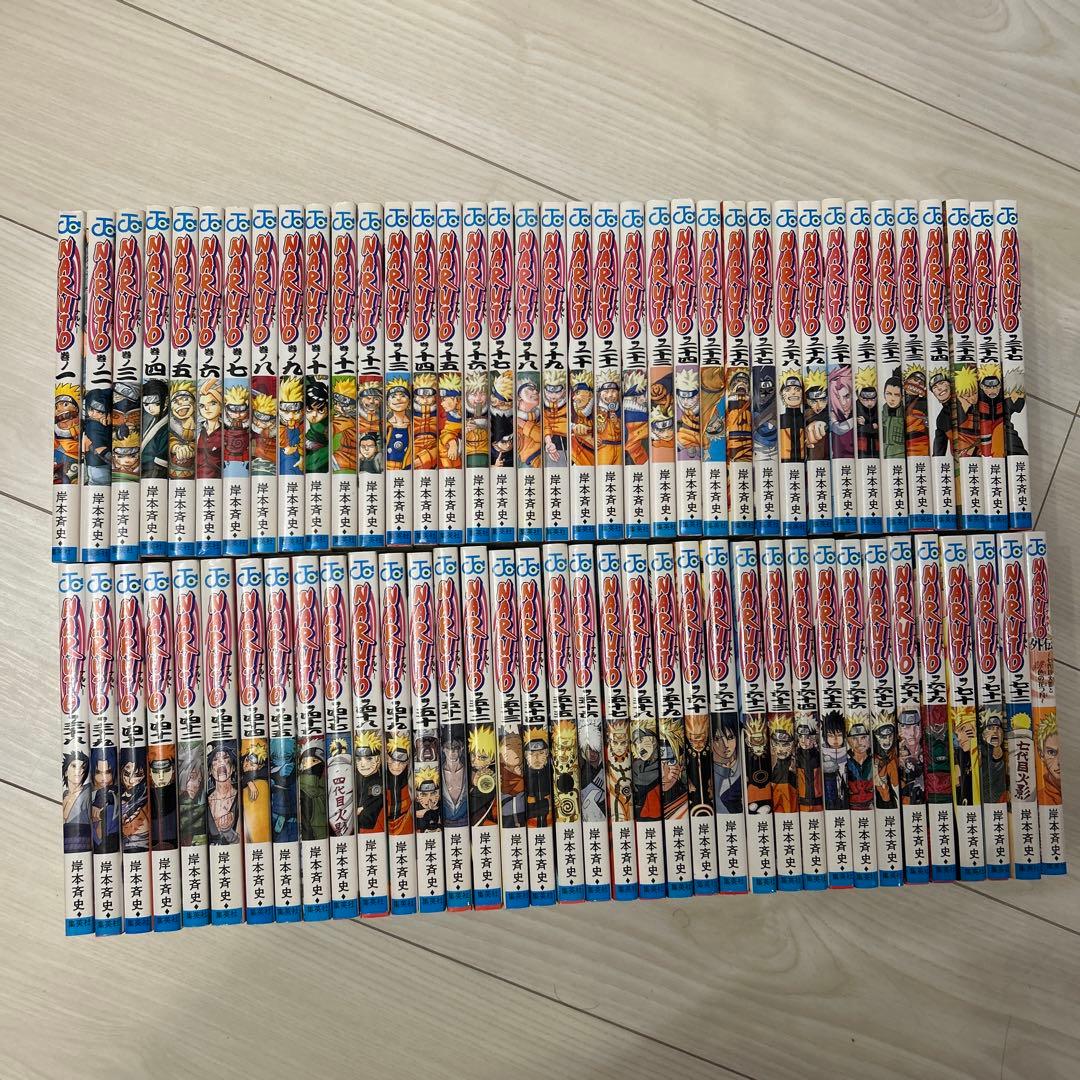 ひーくん⭐︎ナルト 全72巻＋外伝セット　NARUTO