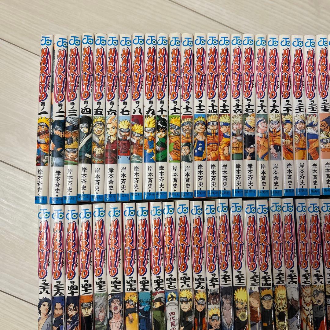 ひーくん⭐︎ナルト 全72巻＋外伝セット　NARUTO