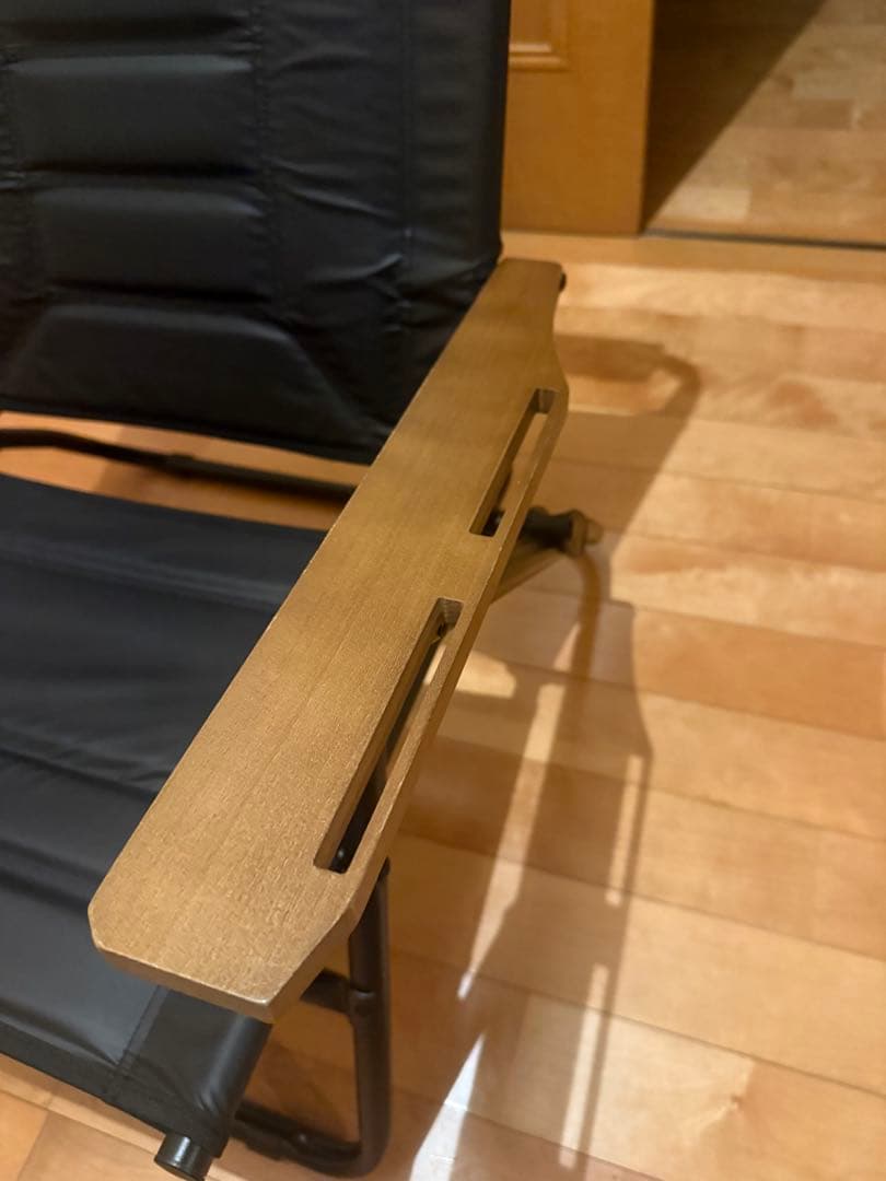 アッソブ☆ ハイバックローバーチェアー☆ブラック