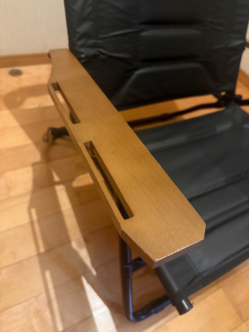 アッソブ☆ ハイバックローバーチェアー☆ブラック