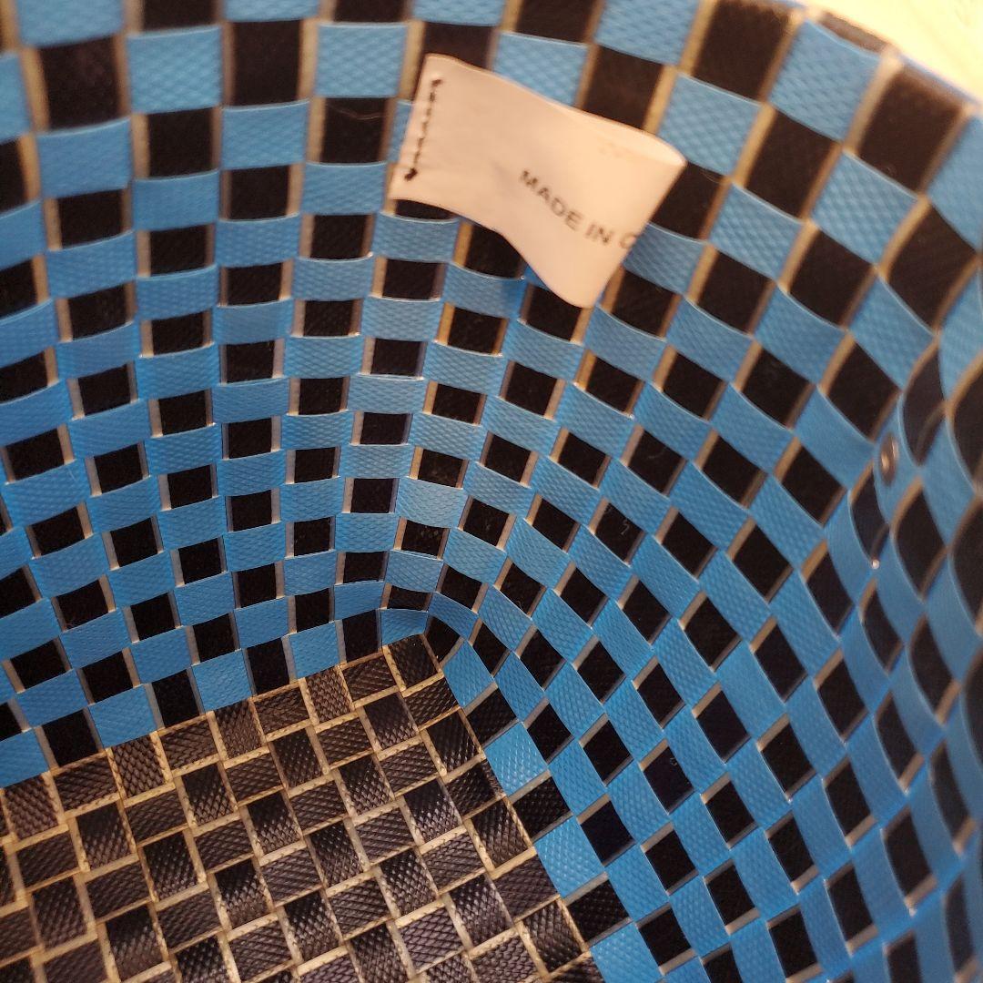 ⭐極美品⭐MARNI ワンハンドル かごバッグ　ブルー×ブラック
