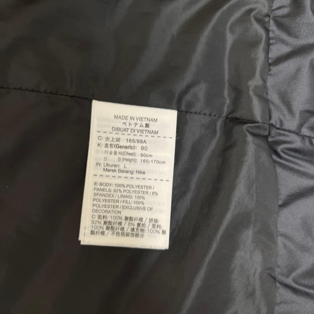 NIKE GOLF エアロロフトフィルジャケット　ブラック　サイズL