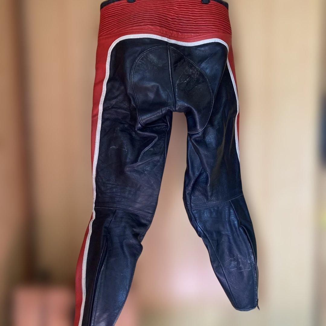 【最終価格】イタリア製 DAINESE ビンテージ レザーツナギ 48