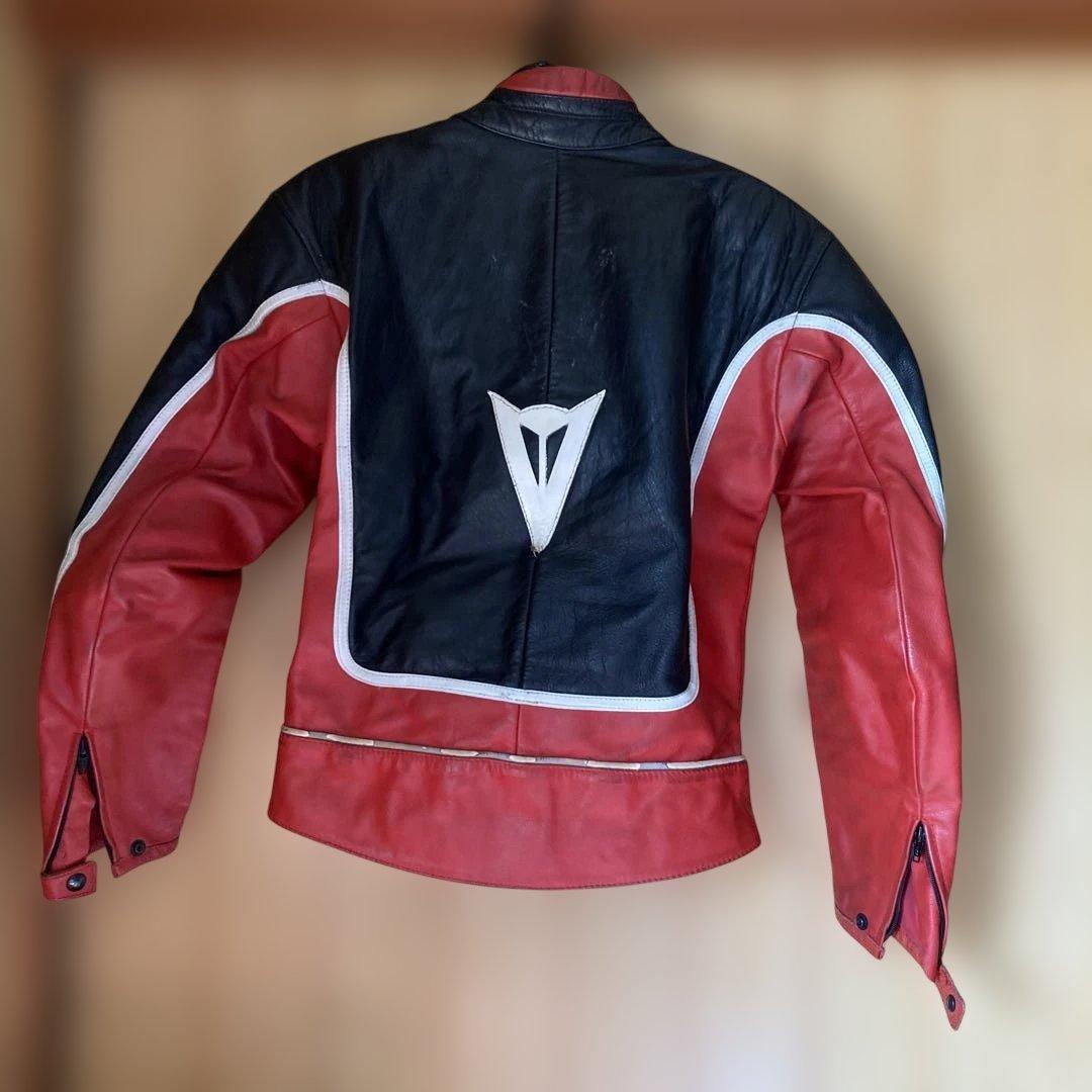 【最終価格】イタリア製 DAINESE ビンテージ レザーツナギ 48