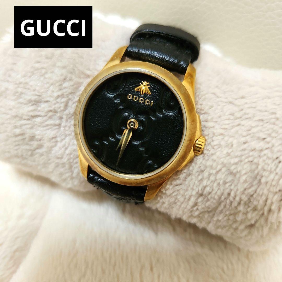 ✨美品✨　GUCCI　グッチ　腕時計　蜂　ビー　タイムレス　箱付