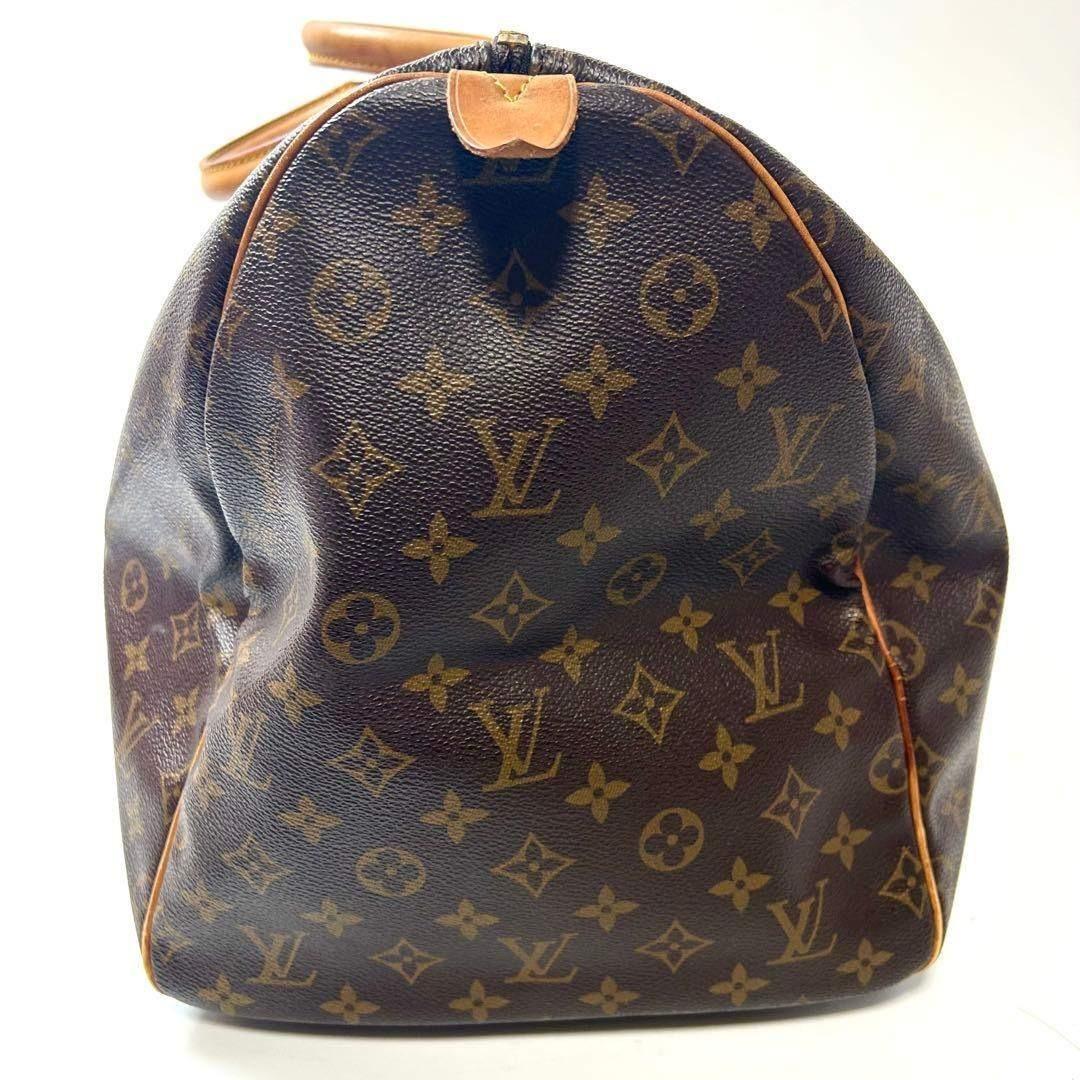 ルイヴィトン　モノグラム　キーポル55 ボストンバッグ　ブラウン