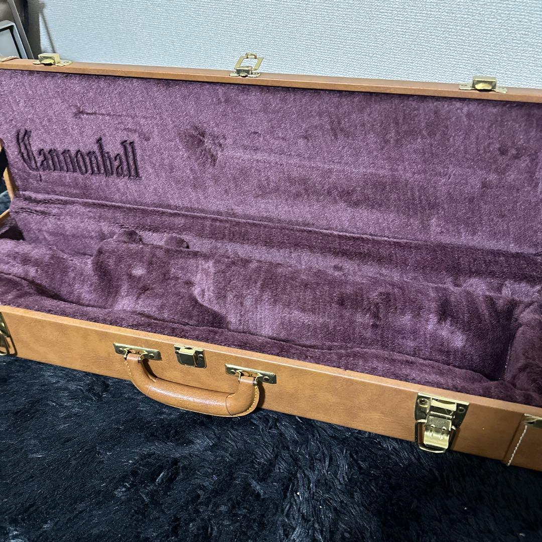 CANNONBALL ソプラノサックス ハードケース ブラウン 管楽器