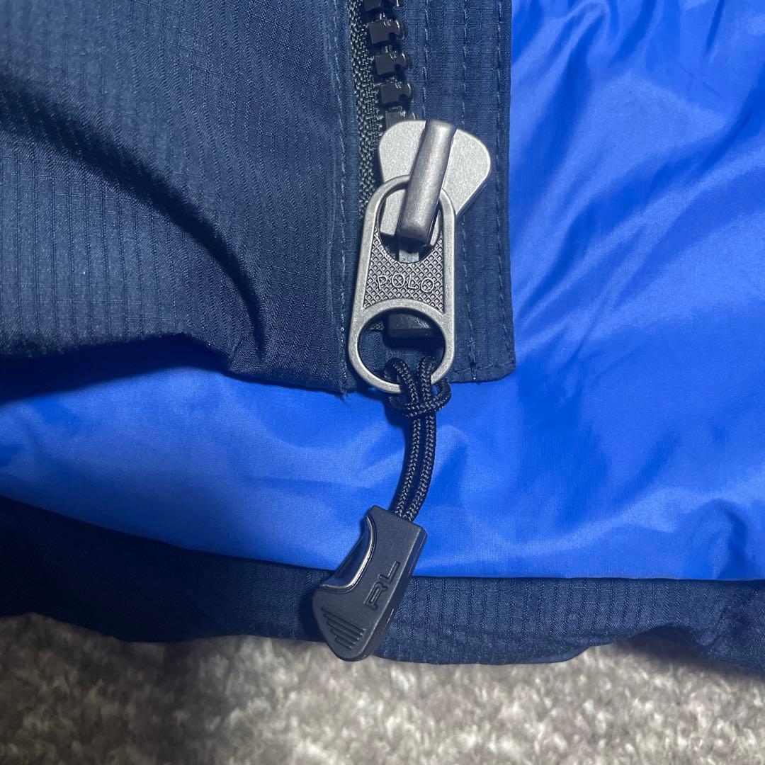 ★美品★XS POLO RALPH LAUREN ネイビーダウンベスト