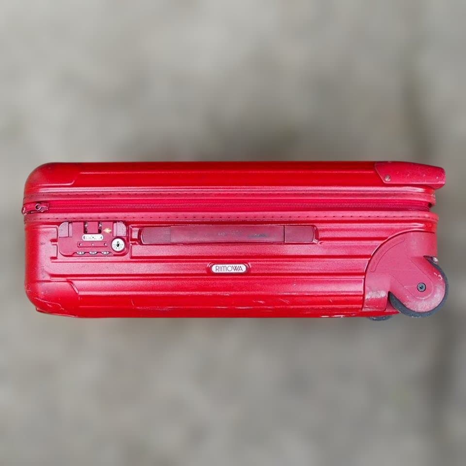 希少♪ ２個セットでお得♪ RIMOWAリモワキャリーケースサルサ レッド色♫