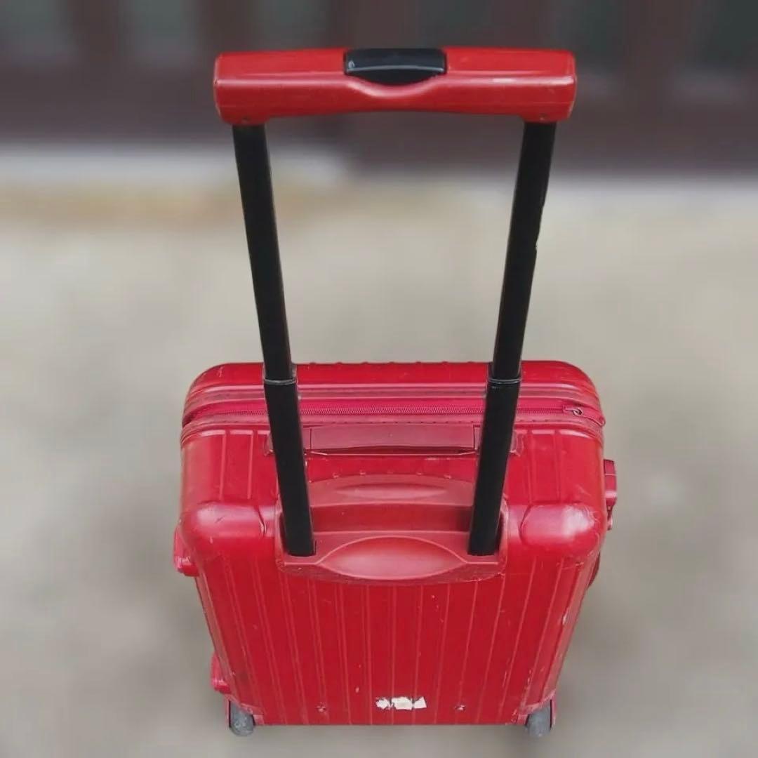 希少♪ ２個セットでお得♪ RIMOWAリモワキャリーケースサルサ レッド色♫