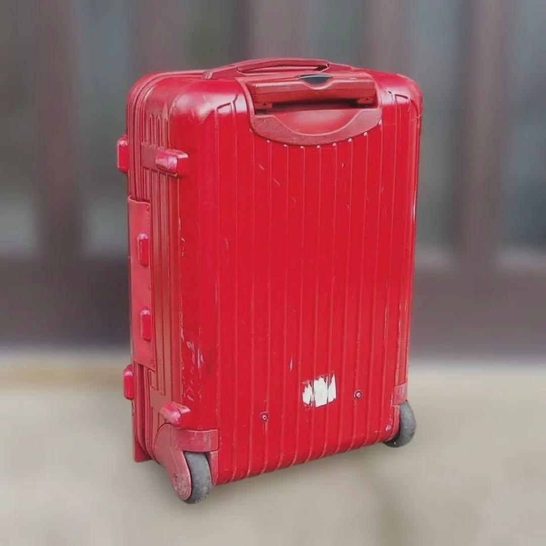 希少♪ ２個セットでお得♪ RIMOWAリモワキャリーケースサルサ レッド色♫