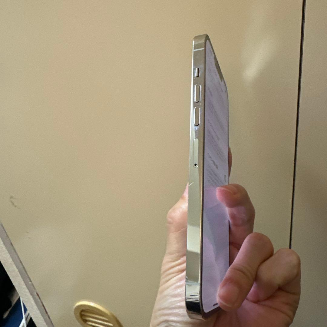 超美品 iPhone13 promax 128GB SIMフリー シルバー