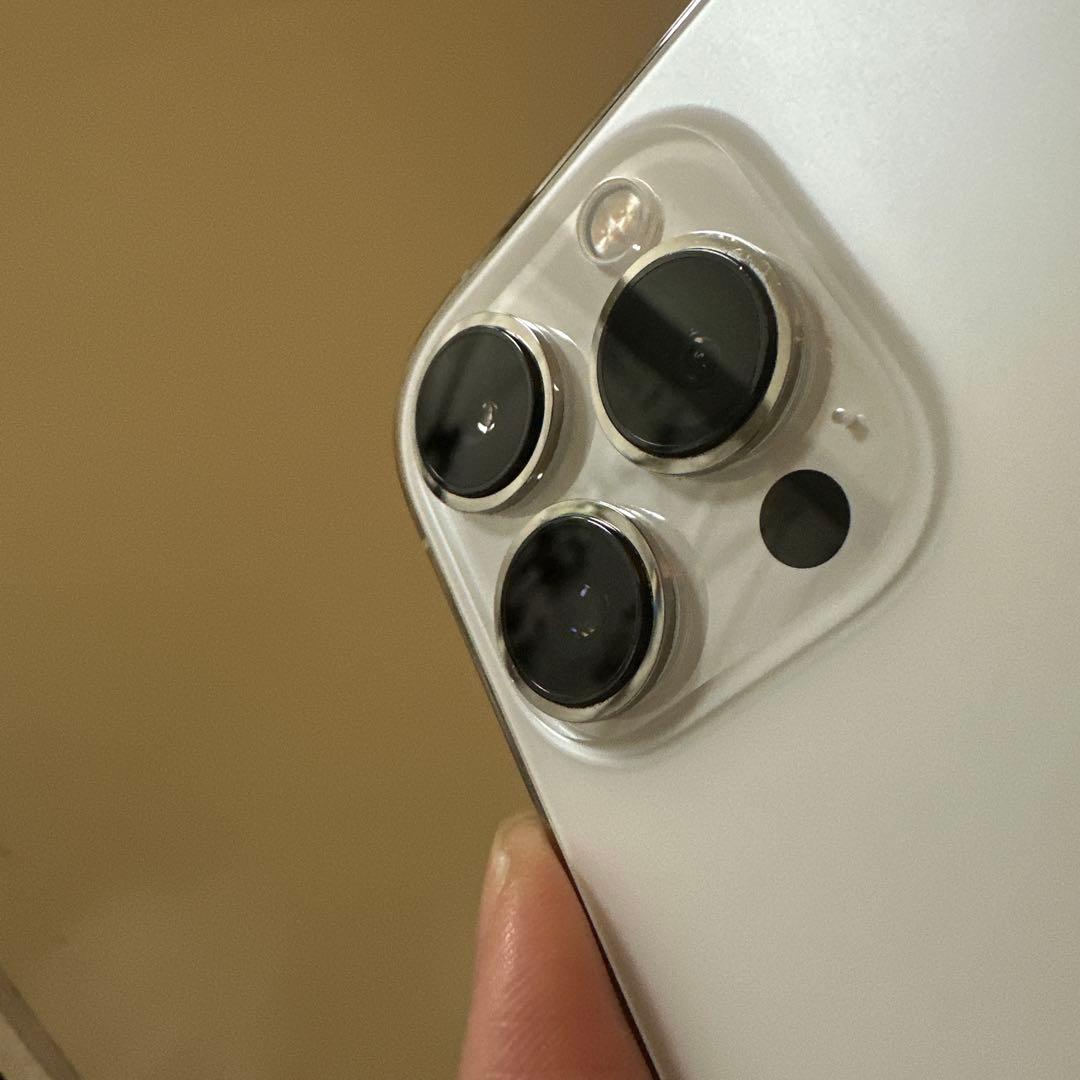 超美品 iPhone13 promax 128GB SIMフリー シルバー