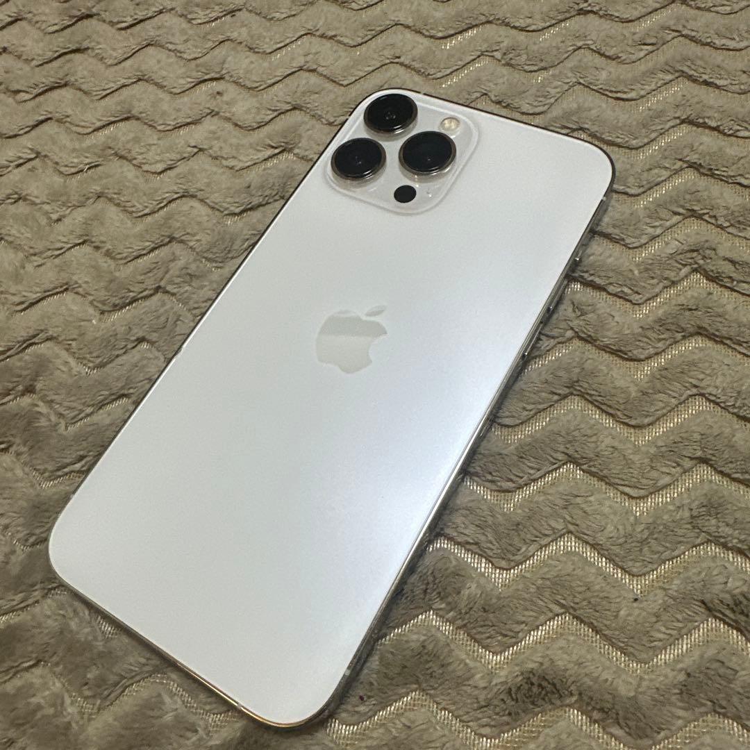 超美品 iPhone13 promax 128GB SIMフリー シルバー