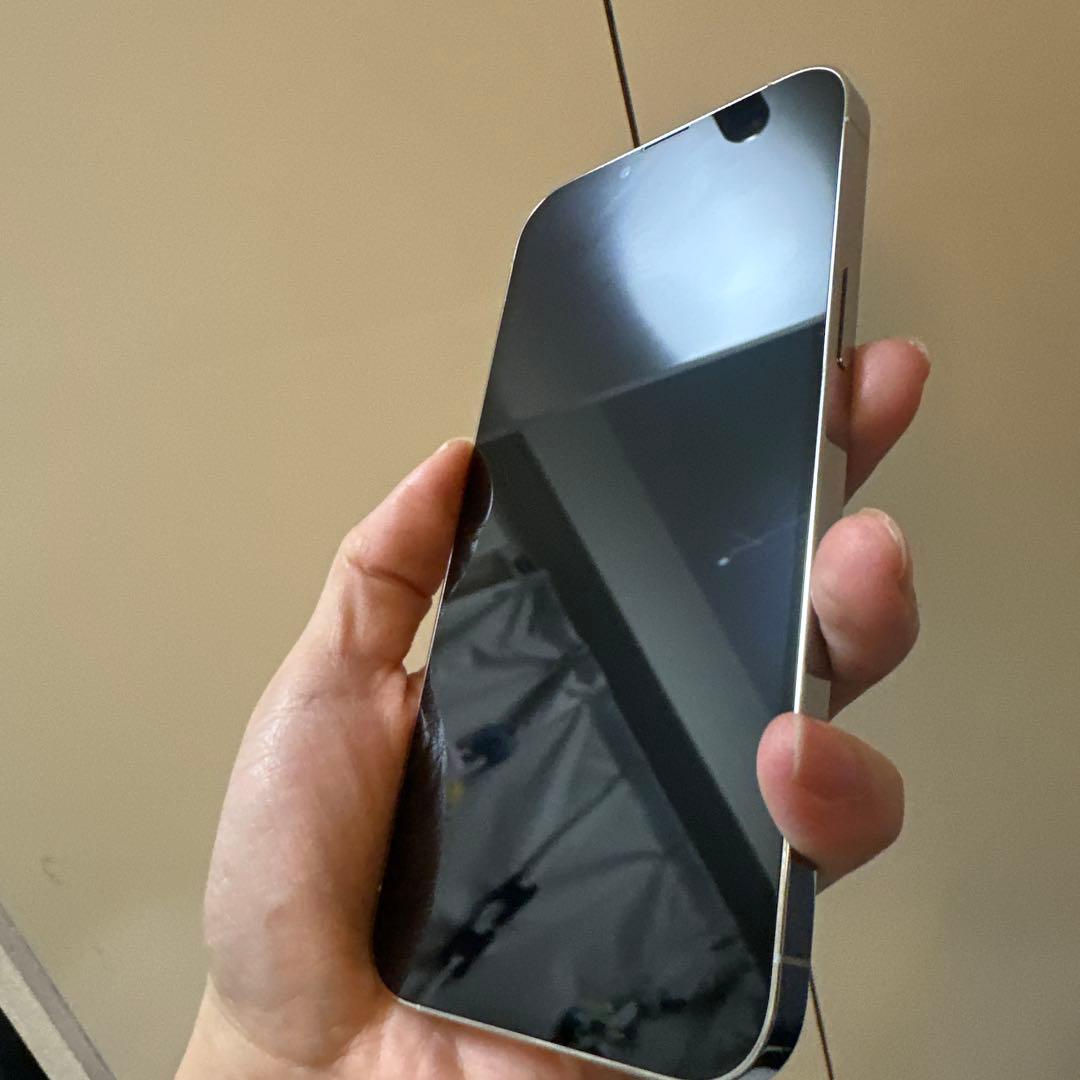 超美品 iPhone13 promax 128GB SIMフリー シルバー