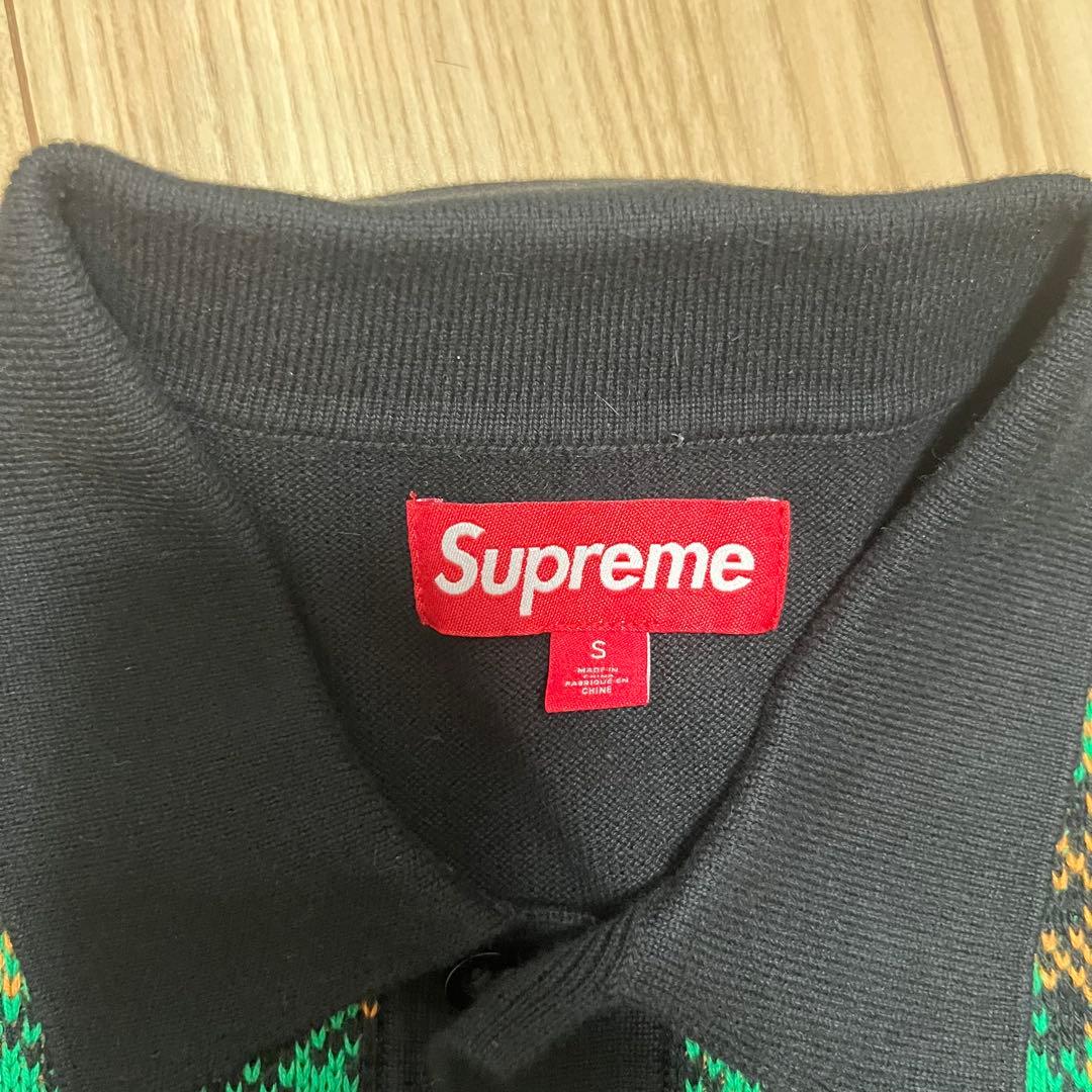Supreme チェック柄 ポロシャツ S