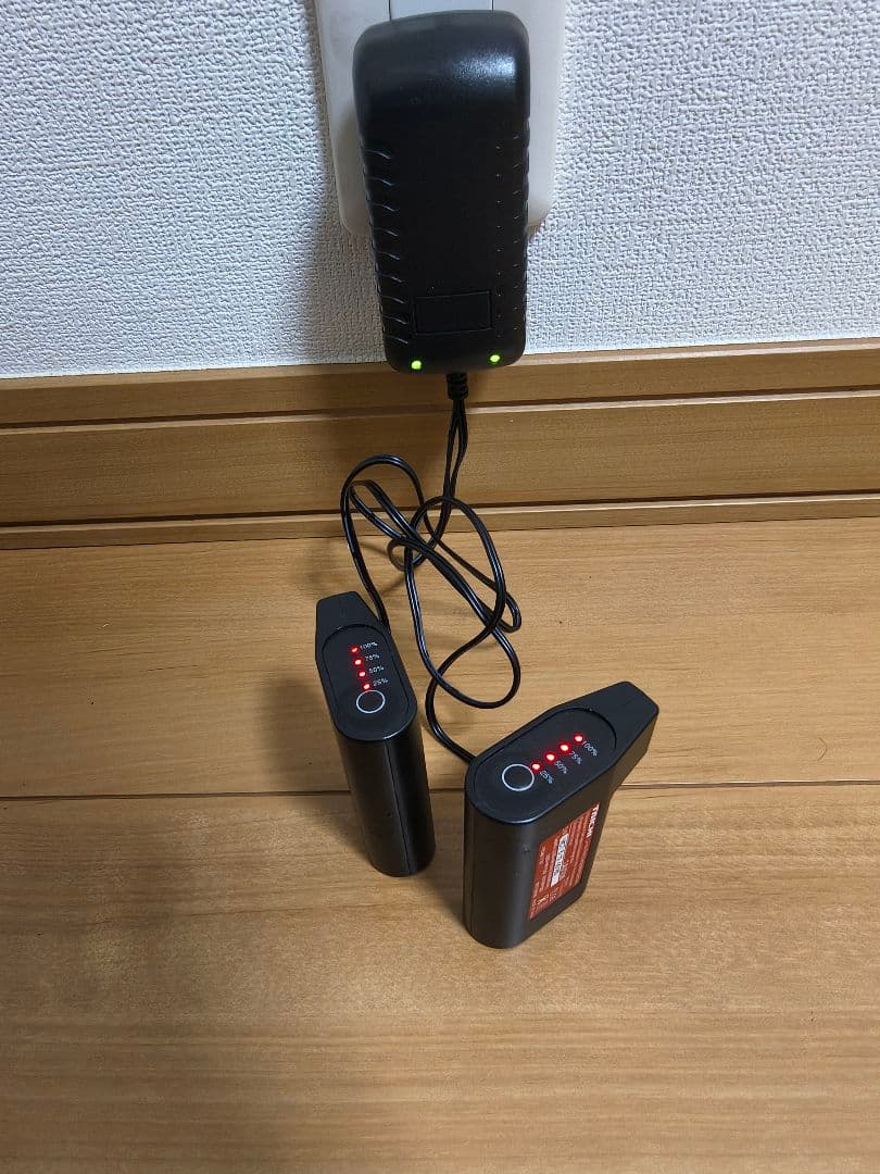 TAICHI 電熱グローブ Lサイズ 充電器　バッテリー付き