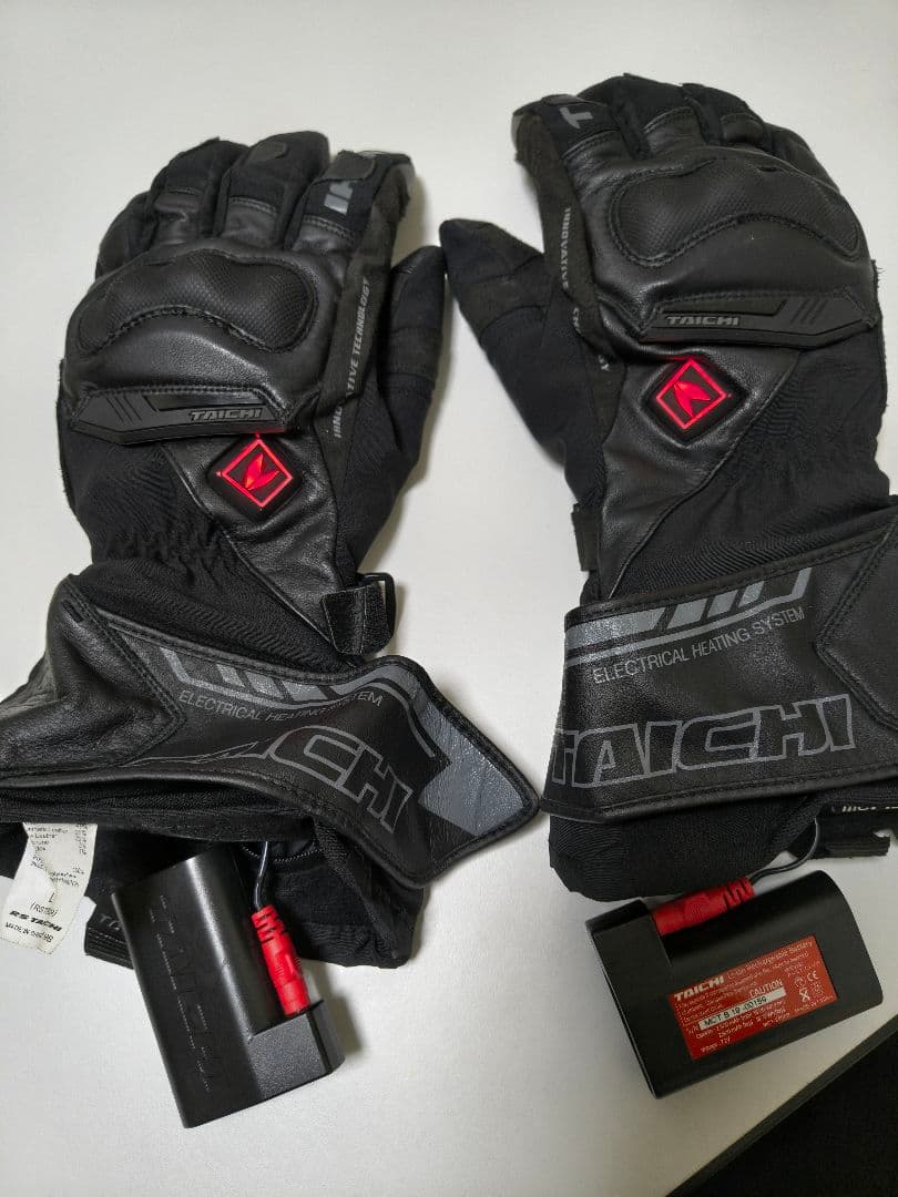 TAICHI 電熱グローブ Lサイズ 充電器　バッテリー付き