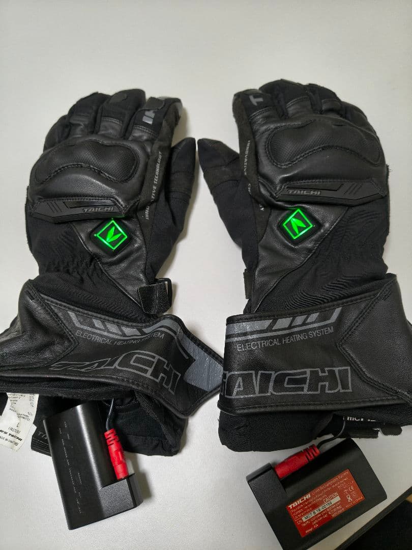 TAICHI 電熱グローブ Lサイズ 充電器　バッテリー付き
