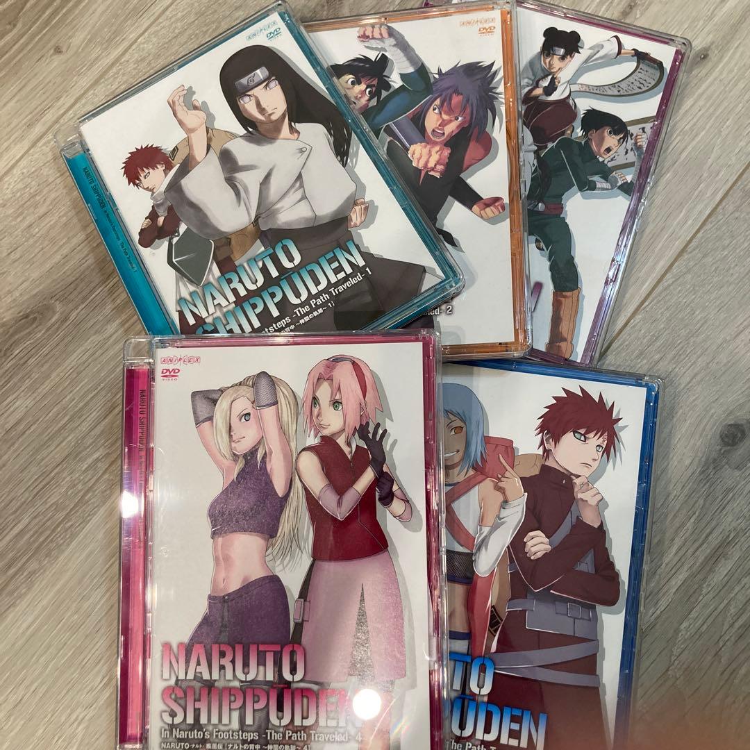 ナルト疾風伝　ナルトの背中　仲間の軌跡 DVD BOX 5巻セット