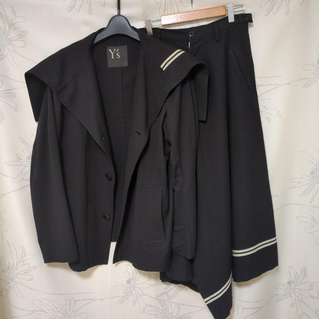 専用　Y's ワイズ　セーラーカラーのジャケットとサルエルスカートのセットアップ