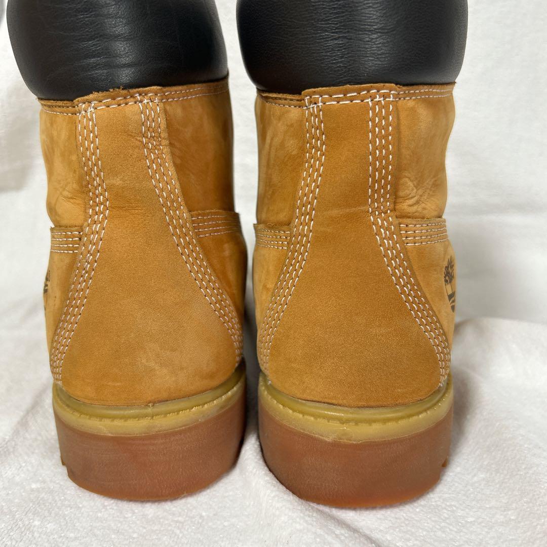 Timberland 防水スエードワークブーツ ブラウン 26㎝