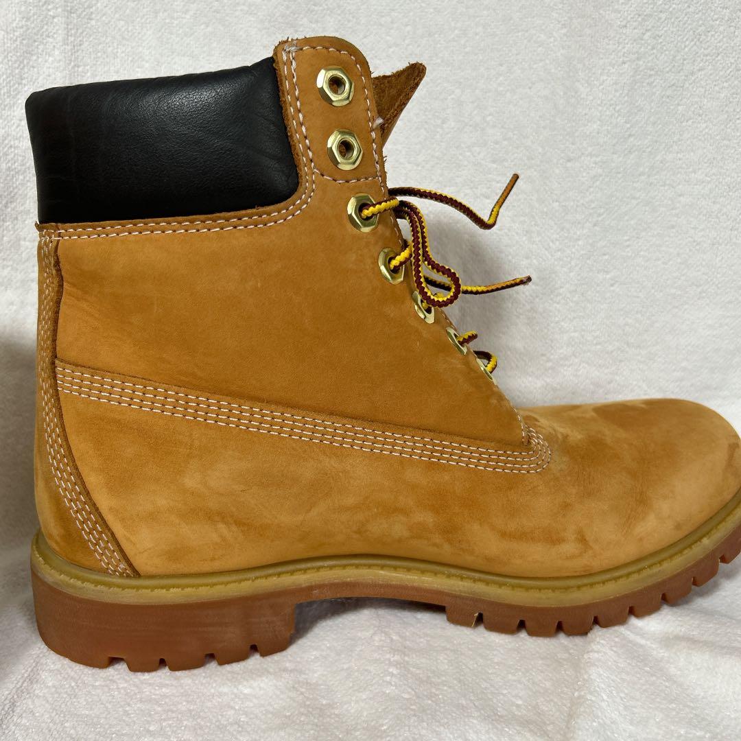 Timberland 防水スエードワークブーツ ブラウン 26㎝