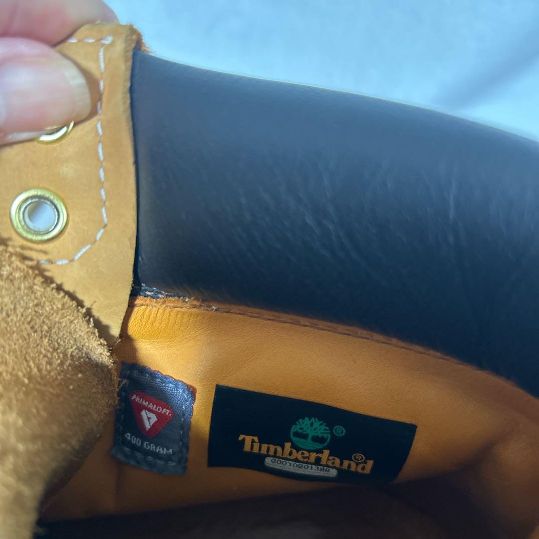 Timberland 防水スエードワークブーツ ブラウン 26㎝