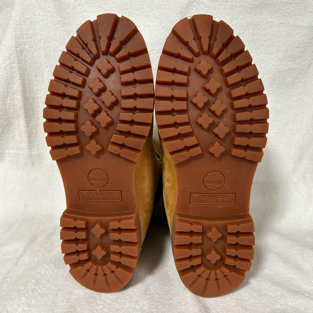 Timberland 防水スエードワークブーツ ブラウン 26㎝